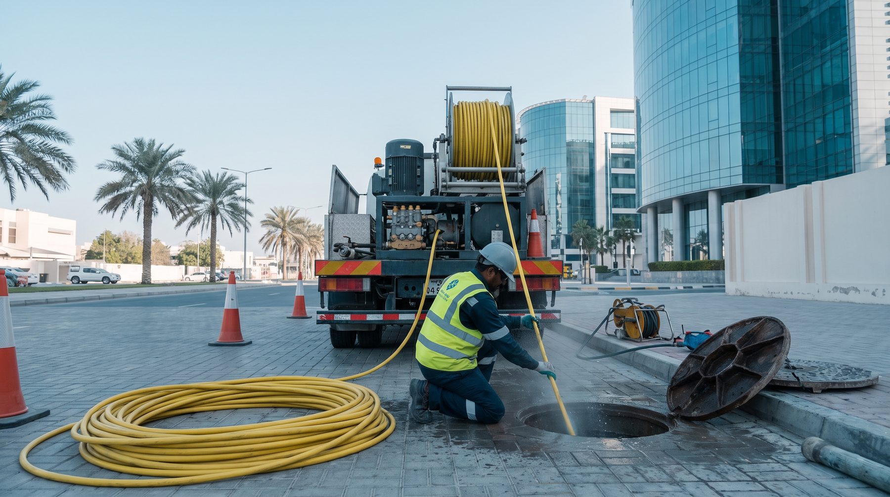 Drainage & Drain-Line Jetting — Evolution Projects