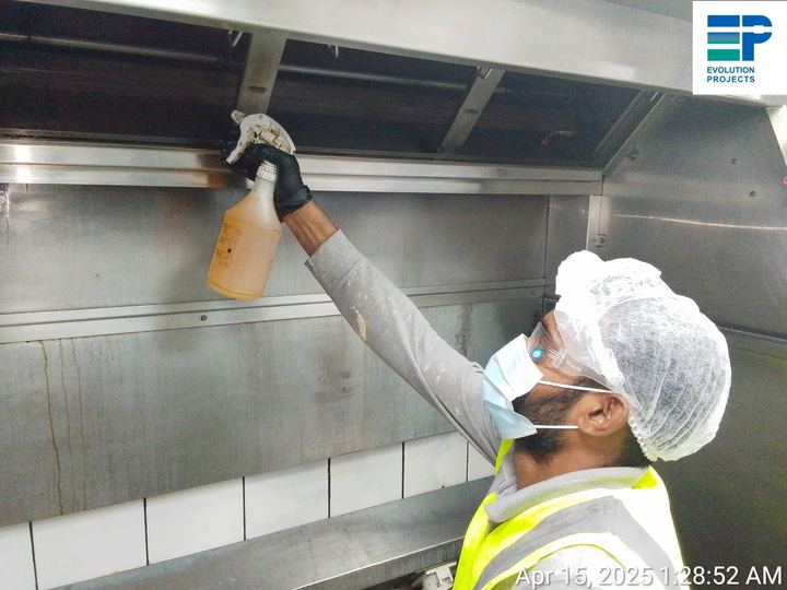 Kitchen Hood & Duct Cleaning — Evolution Projects 1