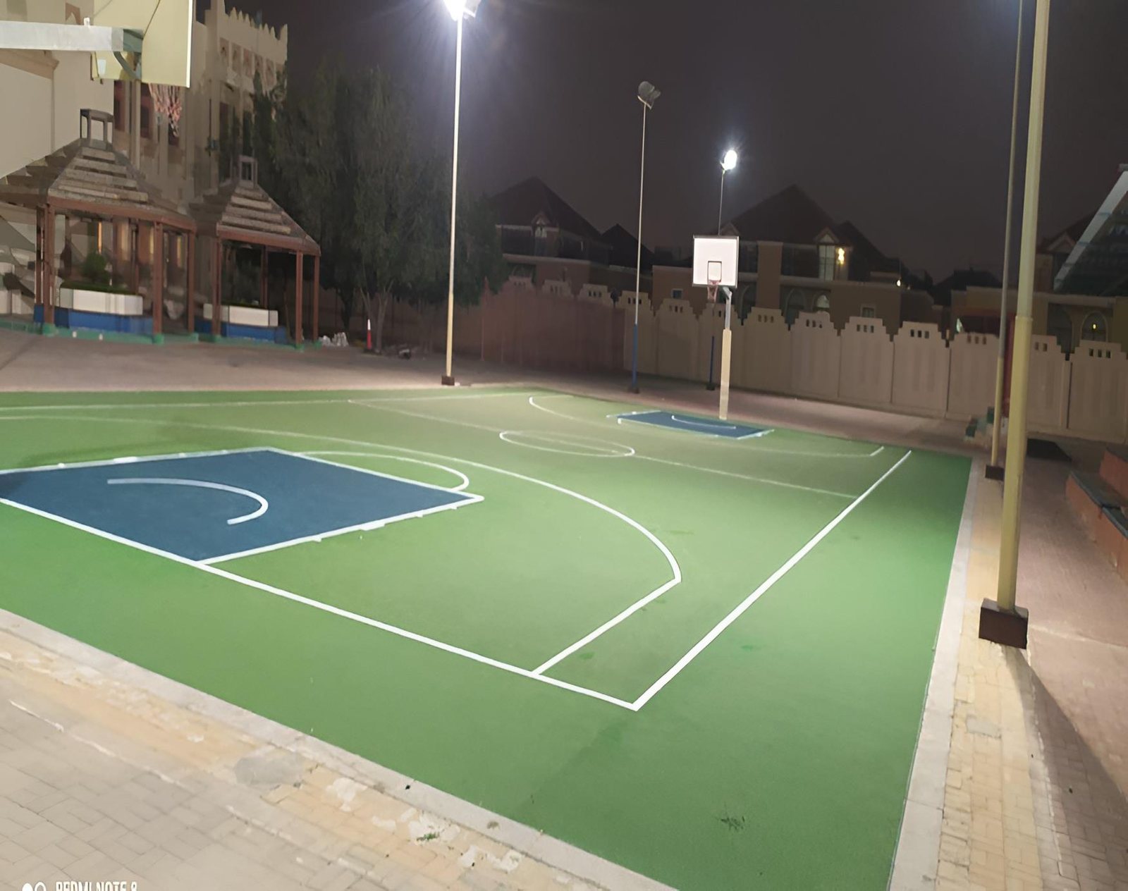 EPDM Sports Court — School multi-use games area