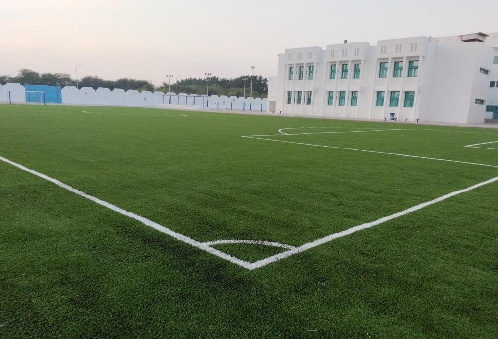 Artificial Turf Football Pitch — Government school, Doha