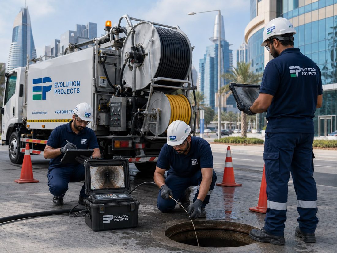 High-pressure jetting — Evolution Projects