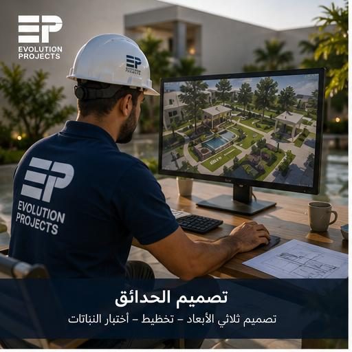 تصميم الحدائق — Evolution Projects