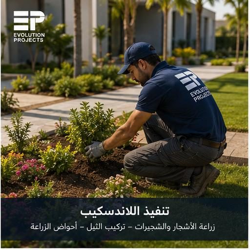 تنفيذ اللاندسكيب — Evolution Projects